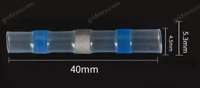 Solder terminal blue-S31