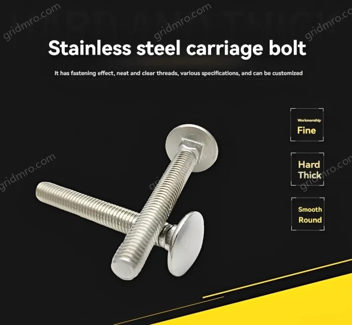 Big head carriage bolt M8*30