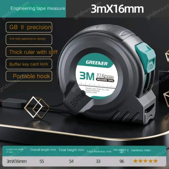 LEVEL II. ACCURACY 3 M X 16MM NEW UPGRADE