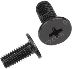 Carbon steel thin head screws M1.2*3.5*2