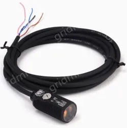 M12 plug-in type Diffuse reflection photoelectric switch,10-30VDC 3-wire proximity switch E3FA-DN23