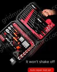 Upgraded 72-tooth bent handle auto repair 108-piece set