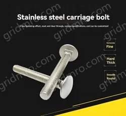 Big head carriage bolt M6*40