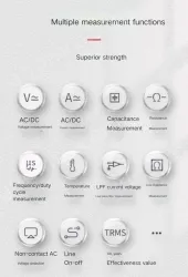 DE66A Measure AC Current No NCV
