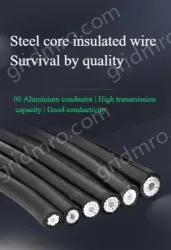Steel core insulated wire 10KV3.4 thickness*JKLGYJ-300/40