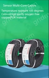 5 core 4 core 2 core sensor cable 28 AWG 5 pole