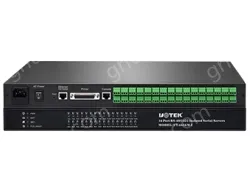 UOTEK 10/100M TCP/IP to 16 Ports RS-485/422 Serial Device Server with Lightning Isolation