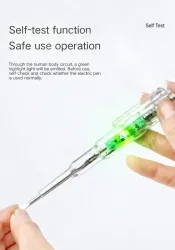 High-brightness colored light measuring pen 24-250V