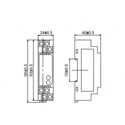 YDL series, YDL-I AC voltage transmitters