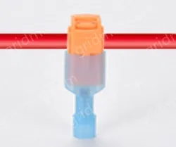 T5 orange 1.5-2.5 square hard wire-T-type no-break wire terminal