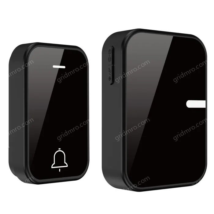 Waterproof one to one free self generating wireless doorbell, home 433 long-distance high volume alarm for the elderly