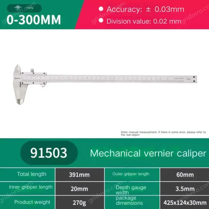 Mechanical caliper 0-300mm 91503